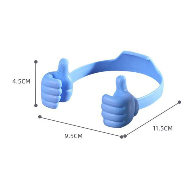Thumbs Up Cell Phone Holder For Desk, Universal Flexible Cell Phone Stand For Tablet Holder, Cellphone Holder Stand