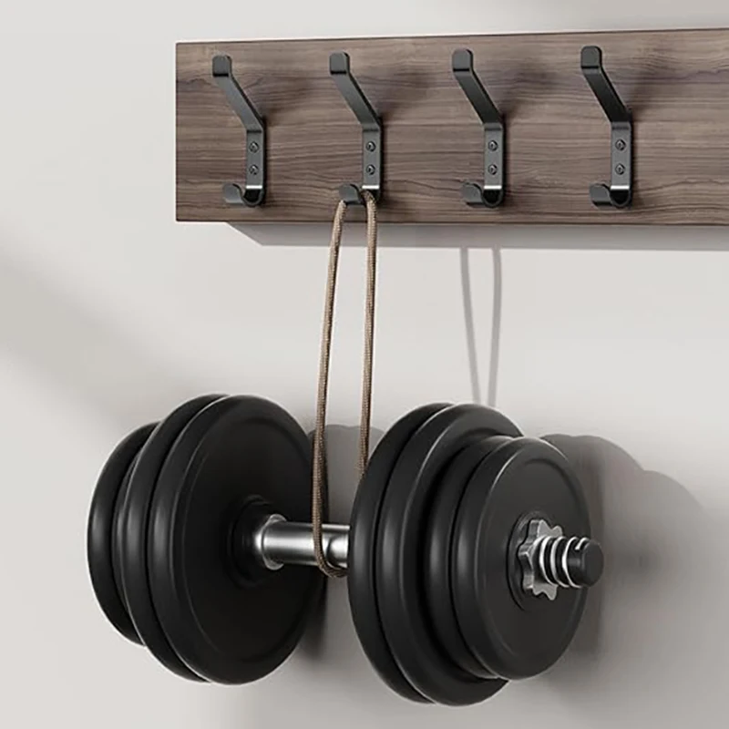 Ganchos para casaco, montagem na parede para pendurar: cabide resistente para mochila, toalha, bolsa, para armário, banheiro, porta, cogumelo, pacote com 4