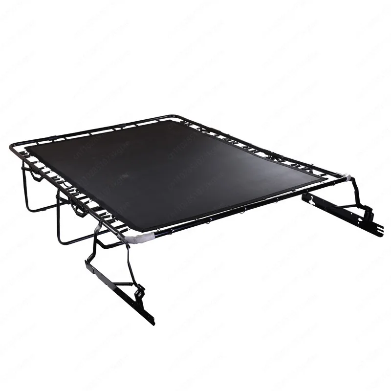 Invisible with slats Small apartment sofa bed Multifunctional triple folding Flip bed Hidden hardware accessories