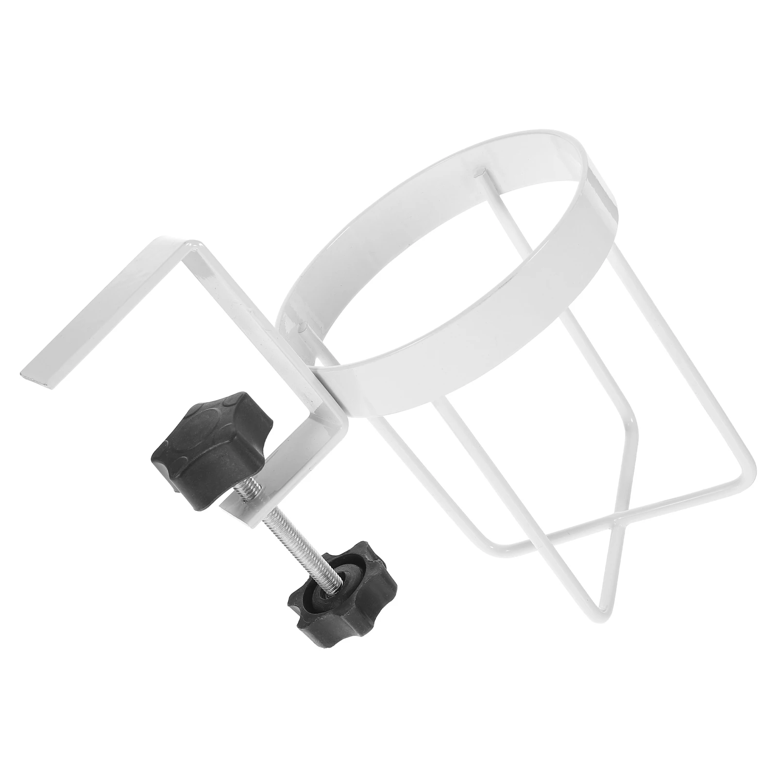

Adjustable Clamp Twist Knob No Drilling No Glue Fixing For Desktop Gaming Desk Office Car Water Glass Clip Tray Clip For Desk