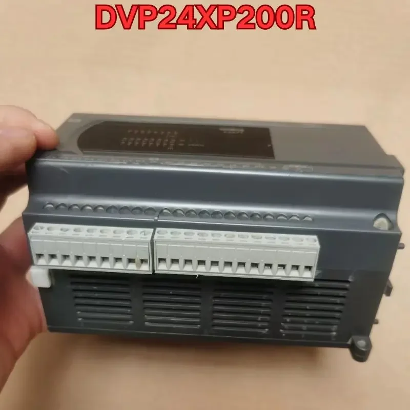 Second-hand PLC module DVP24XP200R function test is normal