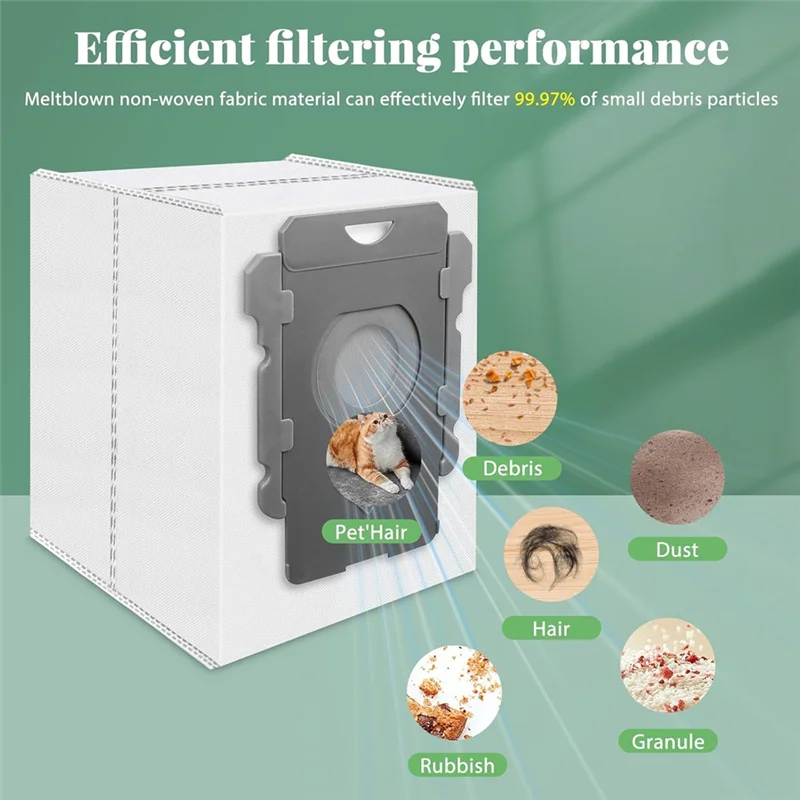 【Berserk】Vacuum Bags Replacement For Irobot Roomba I7+, I8+, I3+, I4+, I5+, I6+, I1+, S9+, S9 Plus, I, S, J, Essential Series