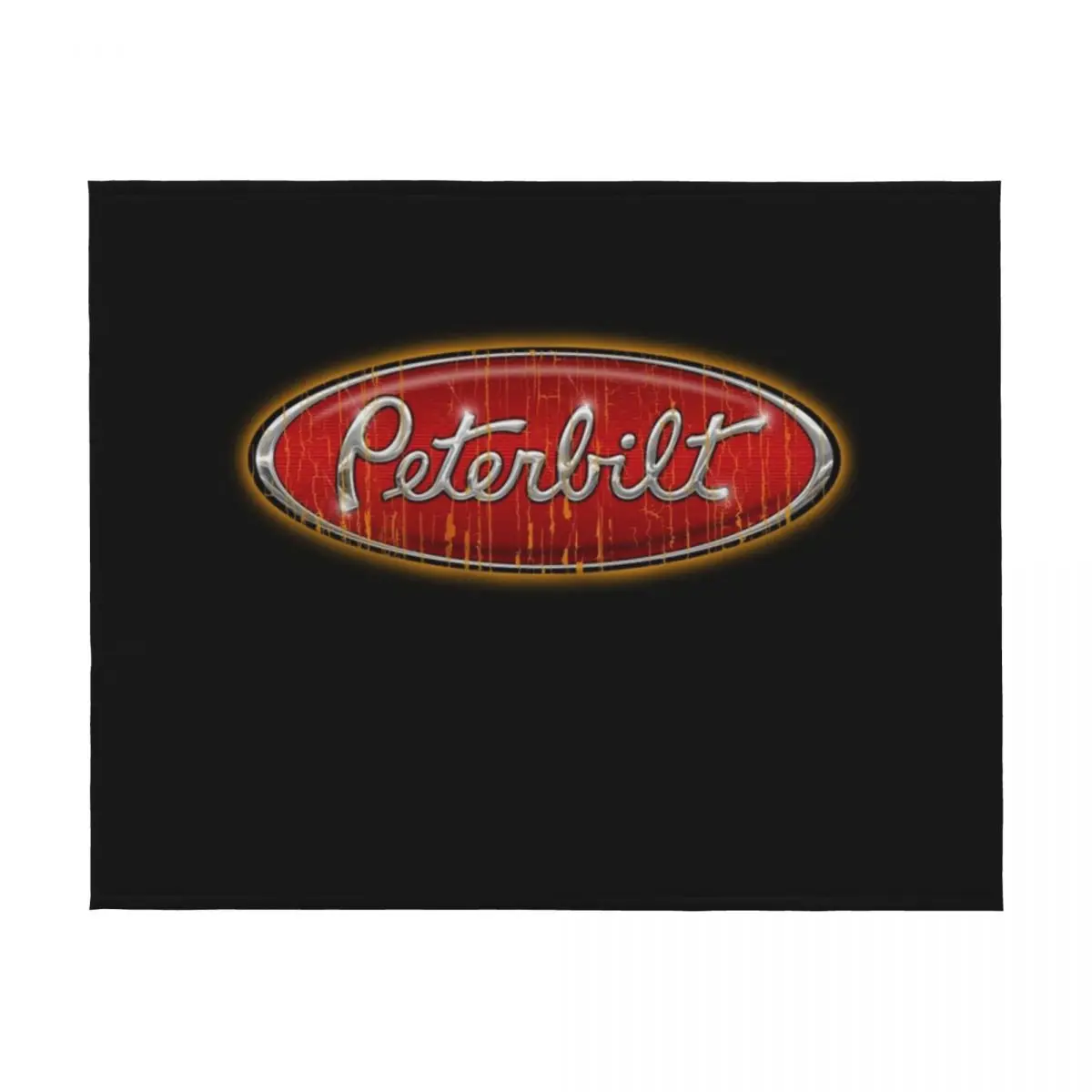 بيتربيلت شاحنة أفضل شعار رمي بطانية لحاف نزهة كيس النوم البطانيات الفاخرة