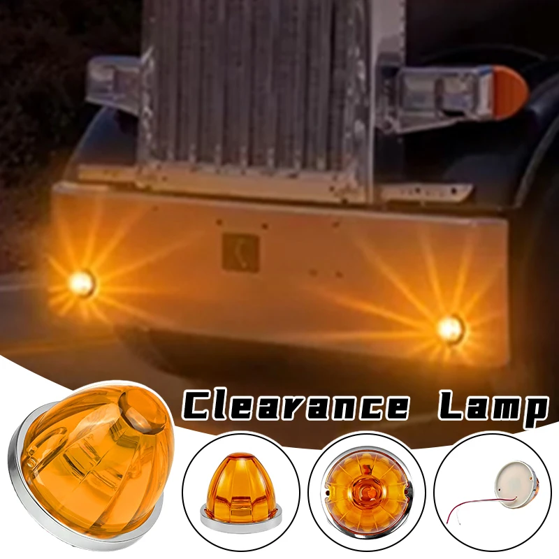 

12 В 24 В большой арбузный габаритный фонарь, светодиодный габаритный фонарь, задний фонарь, предупреждающие индикаторы, свет для грузовика, прицепа, каравана, автобуса, грузовика