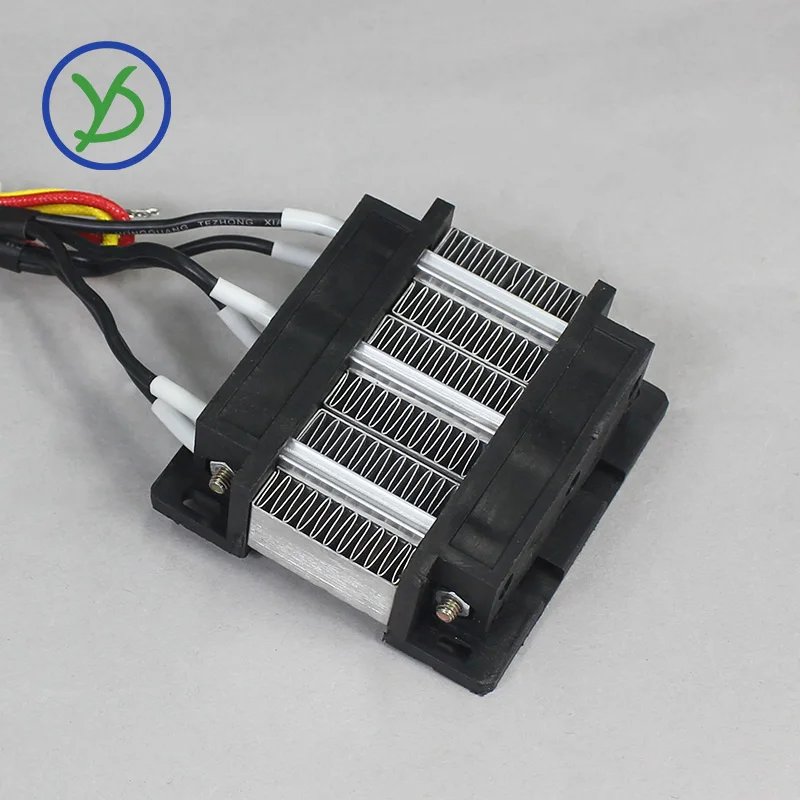 24V 200W Insulated PTC Ceramic Air Heater Incubateur Chauffant Electric Heater Automatic Thermostat Heating Element 31A3 75*76mm