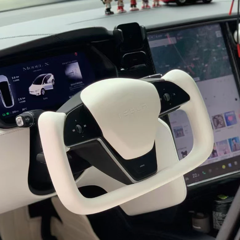 

Рулевое колесо с хомутом из углеродного волокна для Tsl Model X/S, замена и модернизация с прямой посадкой и подогревом (2014-2020)