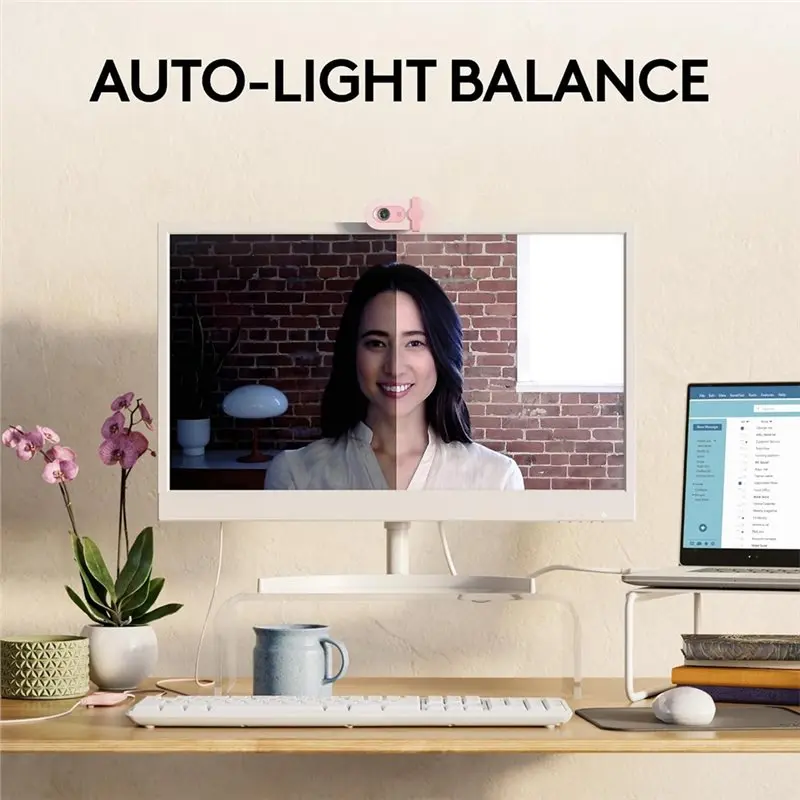 NEW HOT In Stock-For Brio 90 Full HD 1080P Webcam, Auto-Light Balance