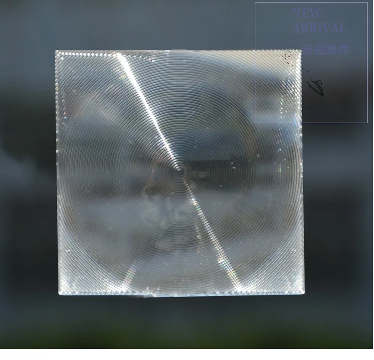 800 مللي متر مربع كبير بصري PMMA البلاستيك الشمسية فريسنل مكثف عدسة البعد البؤري 890 مللي متر مكثف للطاقة الشمسية