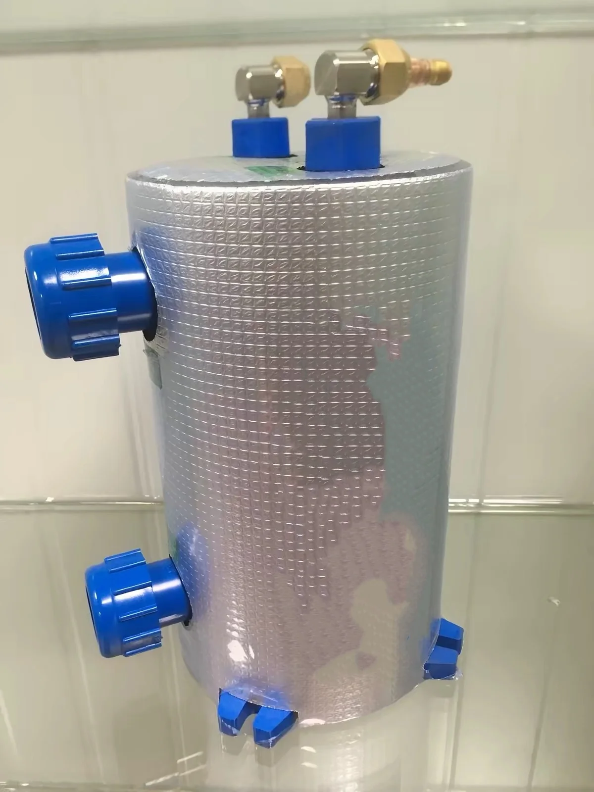 Small Titanium Tube Evaporator. Titanium Cannons and Barrels for Seawater and Freshwater Refrigerators.