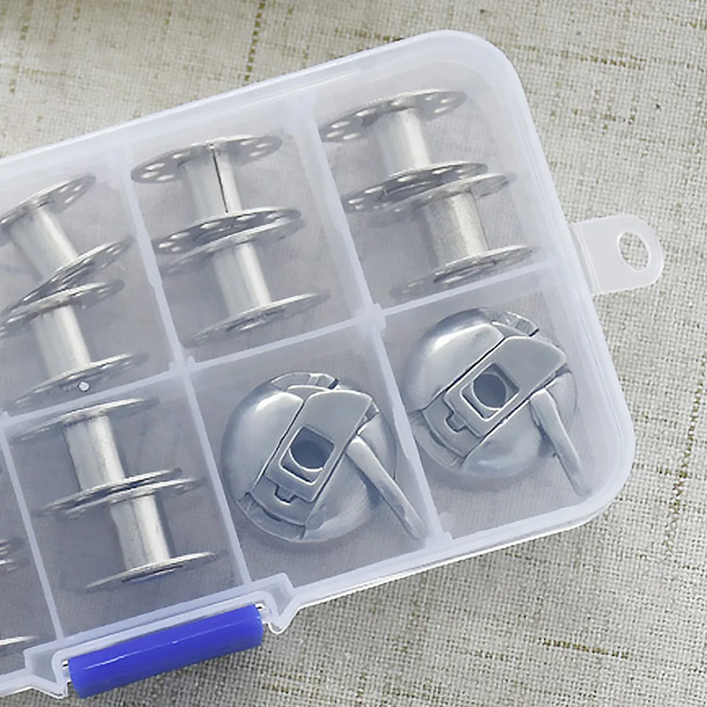 2 قطعة ماكينة خياطة الفولاذ المقاوم للصدأ سطح أملس سهلة التركيب العالمي للآلات المنزلية أجزاء ماكينة خياطة صغيرة