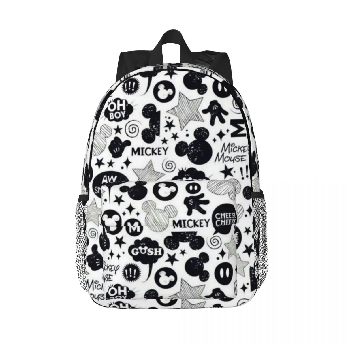 

Mickey Mouse Printed Lightweight Casual Schoolbag For School, Outdoor, Shopping, Office 15inch