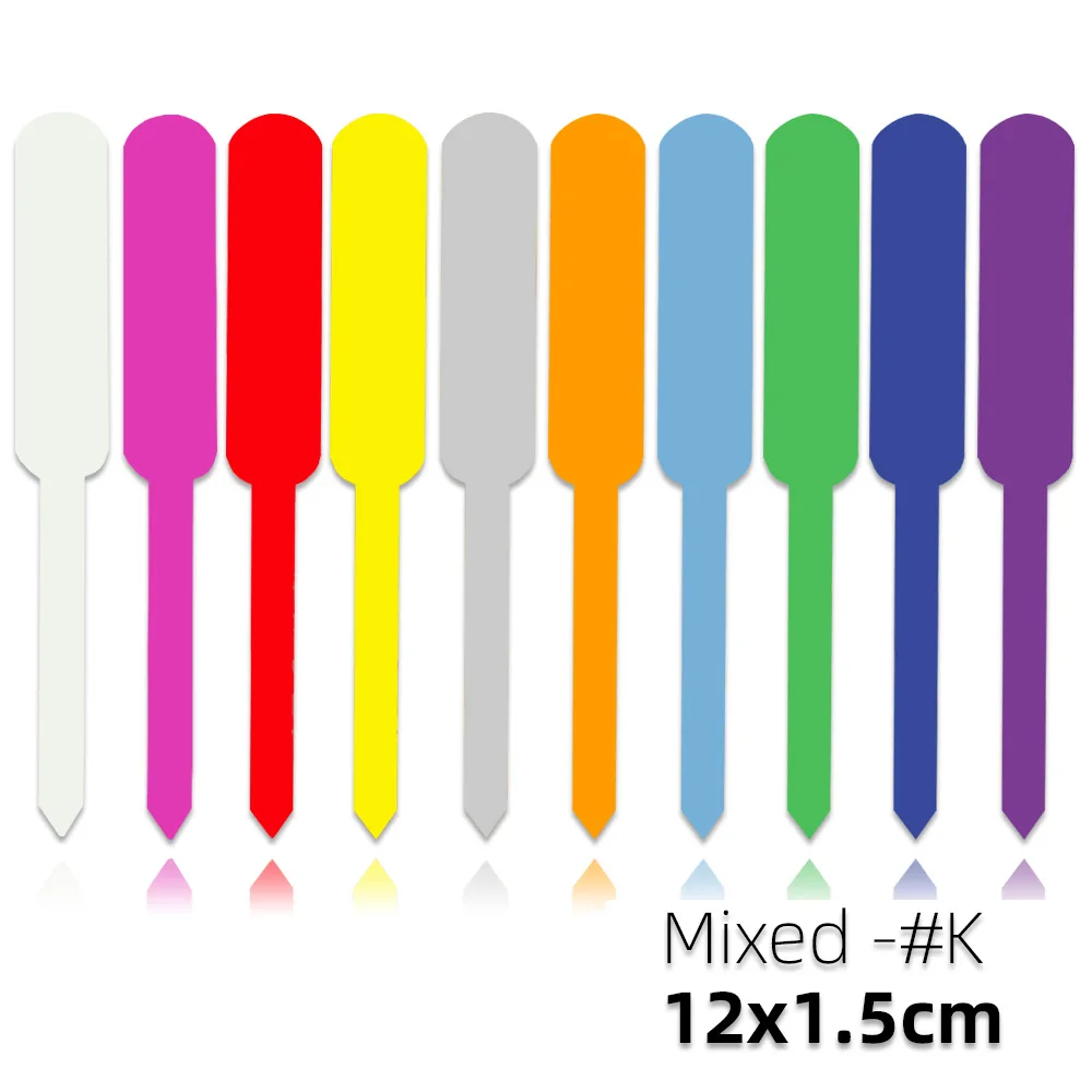 Nieuwe Tuin Plant Tags Waterdichte Plastic Etiketten Kwekerij Markers Bloempotten Zaailing Teken Mark DIY Tuin Decor Gereedschap