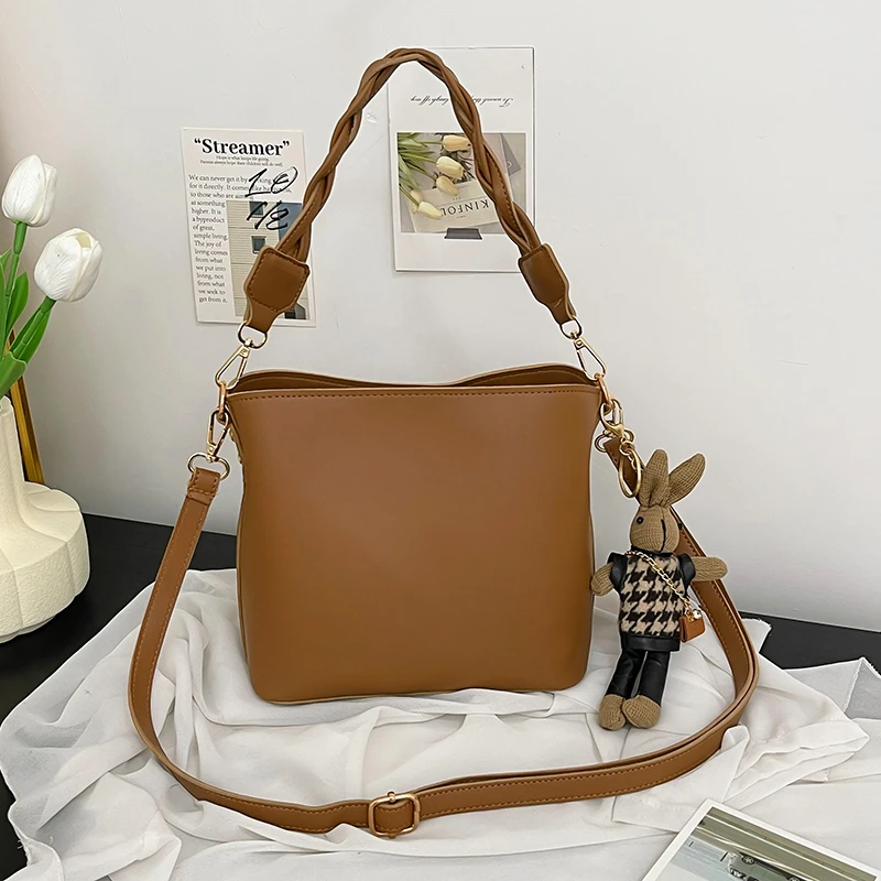 Bags Female 2024 Hot Sale Crossbody Single Shoulder Versatile Leisure Time Basic Style Fashion Good-looking Women's Bag