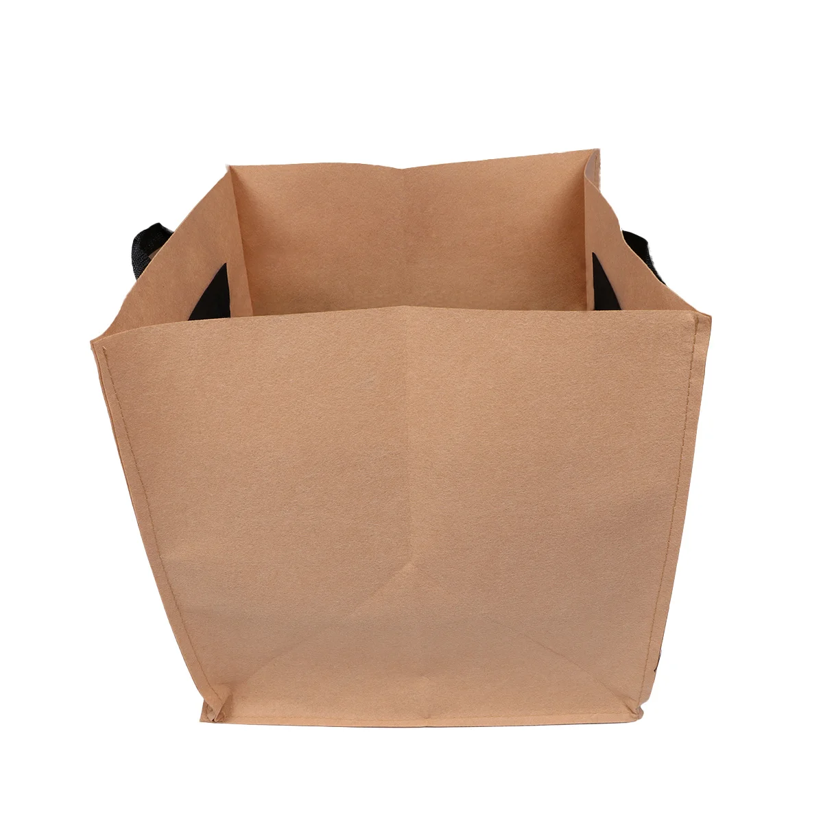 

Planting Square Growing Bag Thickened Non-Woven Fabric Bag Windproof Rainproof Durable Breathable 40X40X40Cm Camel 16