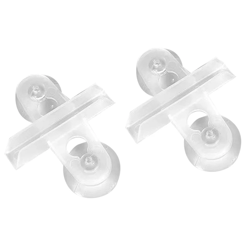 40 Pcs Divider Aquarium Suction Cup Holders for Fish Tanks Glass Cover Separating Divider Support Clip Bracket-A51M