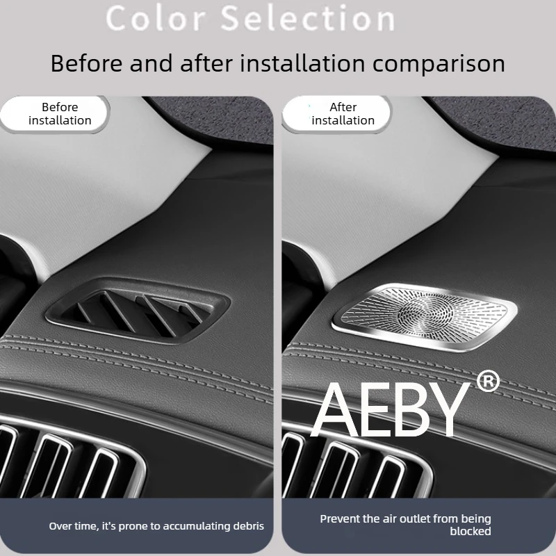 ชุดครอบช่องแอร์ AEBY สำหรับรถยนต์ BYD Song Pro DM-i ปี 2025-2026, ฝาครอบแผงหน้าปัด, แผงป้องกันฝุ่น, แผงตกแต่งป้องกัน