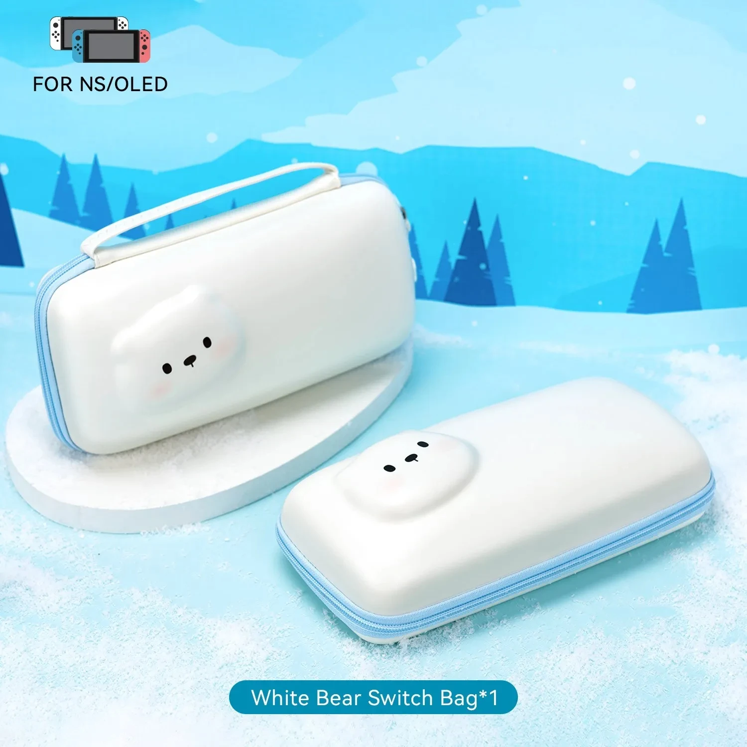Geekshare Storage Bag for Nintendo Switch / OLED Fashion Carrying Case for Game Accessories Ship from USA/DE 3-5days delivery