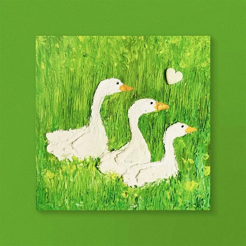 

D6004 Minimalist Flower Oil Painting