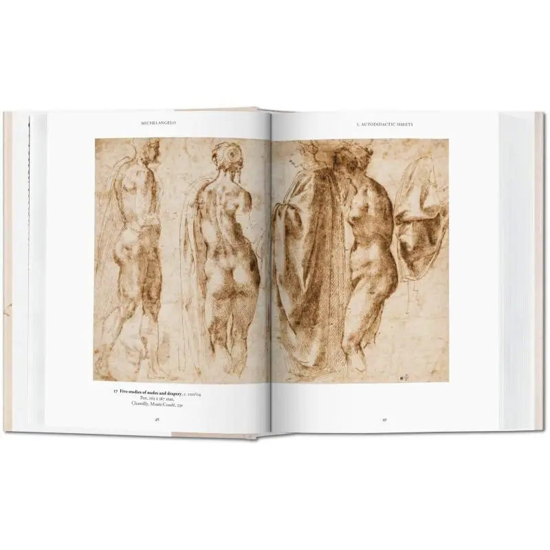 BUMICHELANGELO THE GRAPHIC WORK Popper Thomas TASCHEN 9783836537193 Book