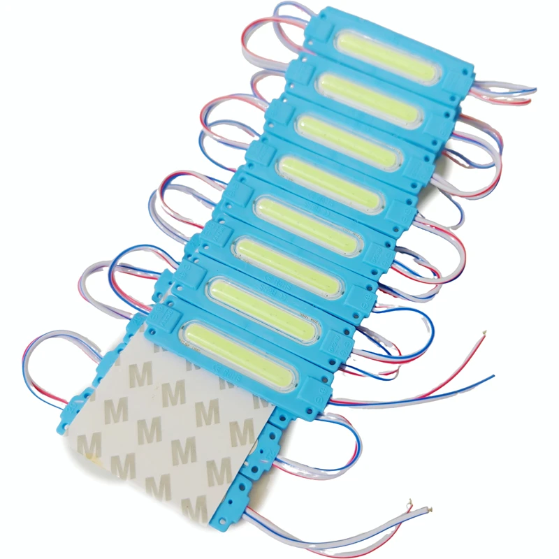 20pcs 24V 2.4W Outdoor Module Light COB LED Lights  Waterproof Storefront Window Light for Business Store Advertising Signs