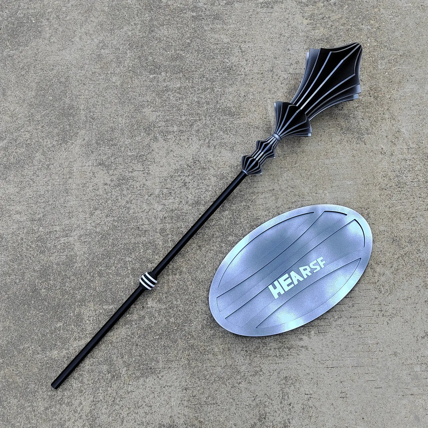 Limbus Company Ishmael Hammer Shield Cosplay Costume Customized Prop
