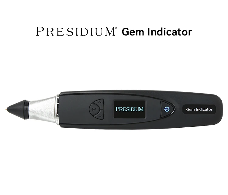 Presidium-Edelsteinanzeige, tragbarer digitaler farbiger Edelsteintester für 31 Edelsteintypen, schnelle thermische ID für 0,02 ct + Steine – Detail 1