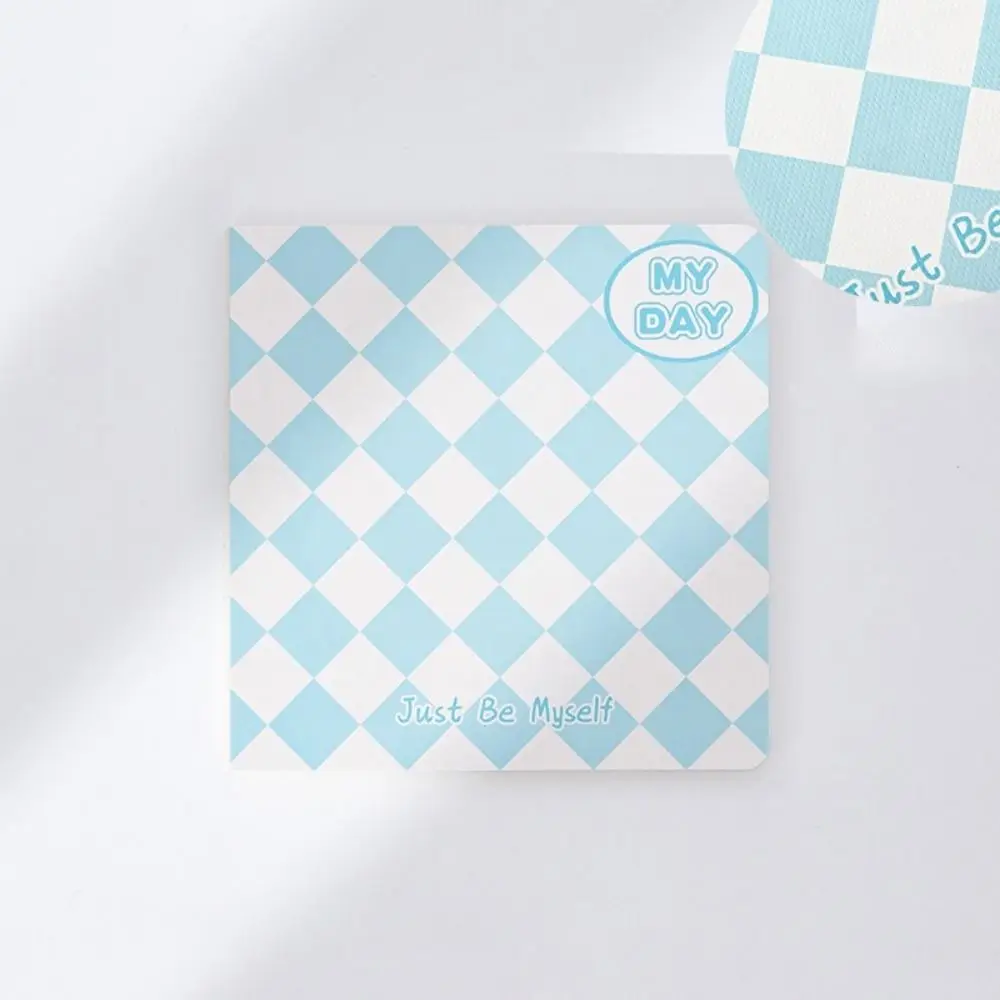 100 Pagina's Schaakbord Patroon Notitie Pape Ruit Raster Handboek Vierkant Raster Notebook Briefpapier Cartoon Flip Over Notebook