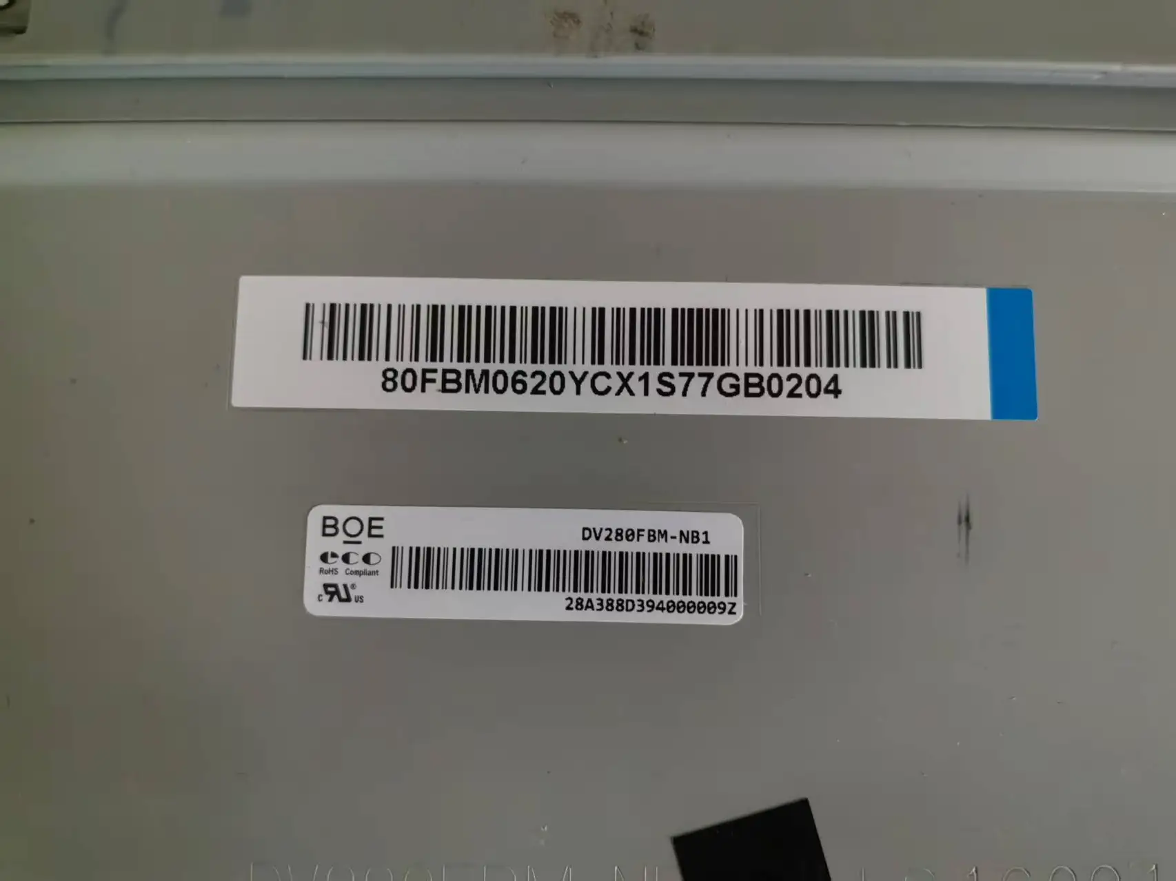 Original  DV280FBM-NB1 28 inch industrial screen, tested in stock