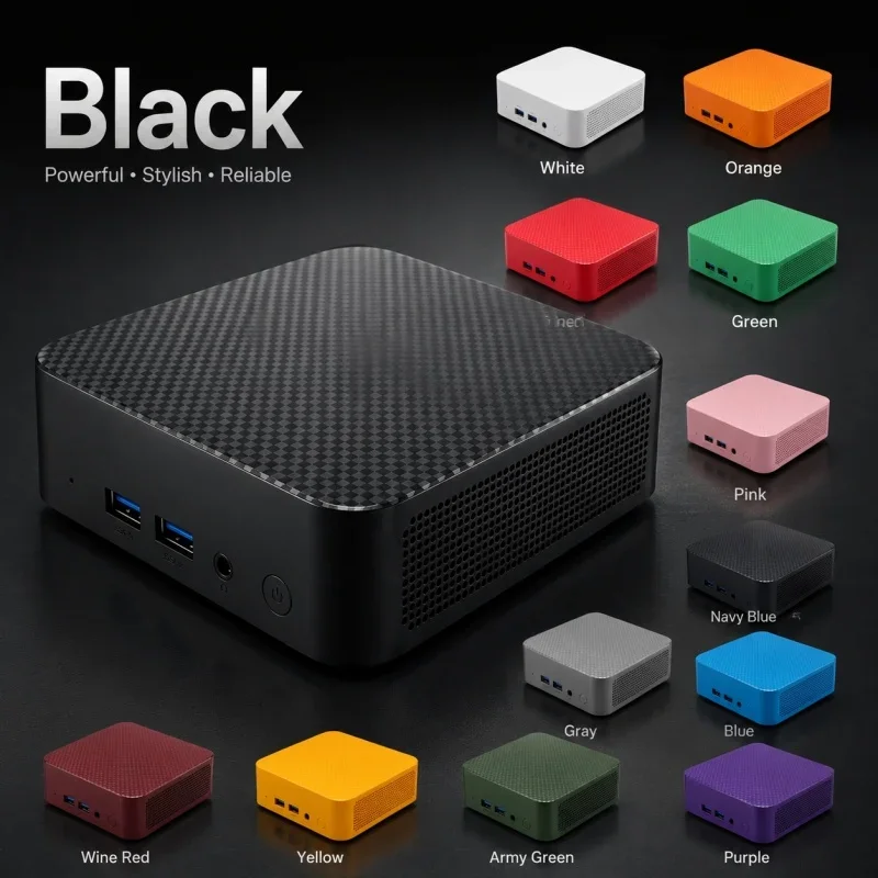 2026 New Mini Pocket Desktop Core N150 16GB RAM 1/2TB SSD BT5.2 WiFi6 Win11 4K Agile Game Work PC