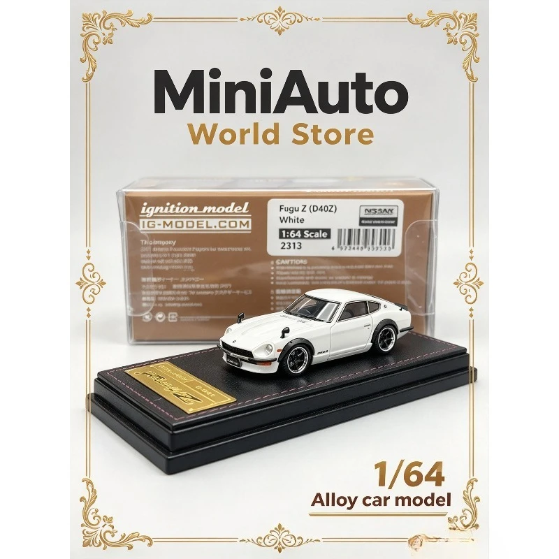 IG 1:64 Resin Nissan Z S30 High-End Simulation Car Model Collection Set Premium Display Item