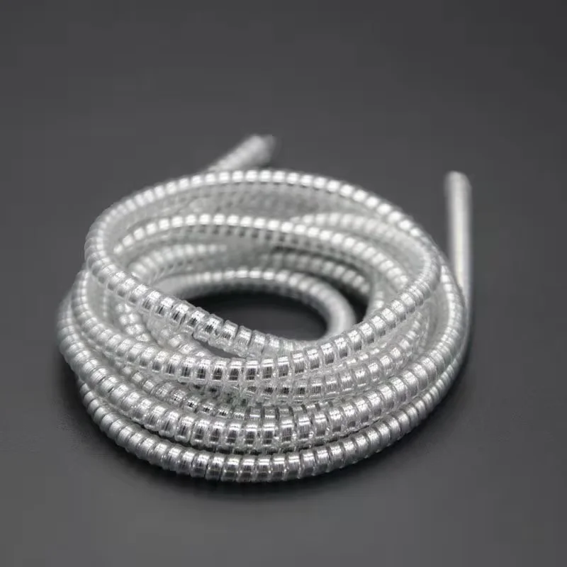 1.4M Laser USB Charging Data Line Cable Protector Wire Cord Protection Wrap Cable Winder Organizer For iPhone For Xiaomi