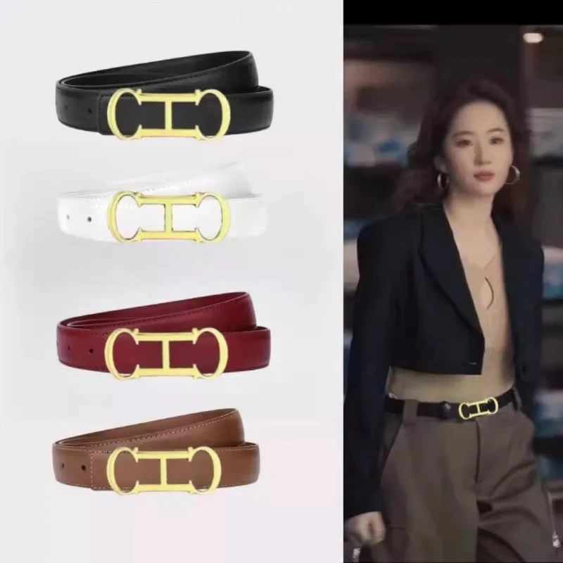 للجنسين حزام جلد طبيعي قابل للتعديل حزام الخصر متعدد الاتجاهات استخدام للفساتين كحزام الكتف الجينز موضة عادية شحن مجاني #6