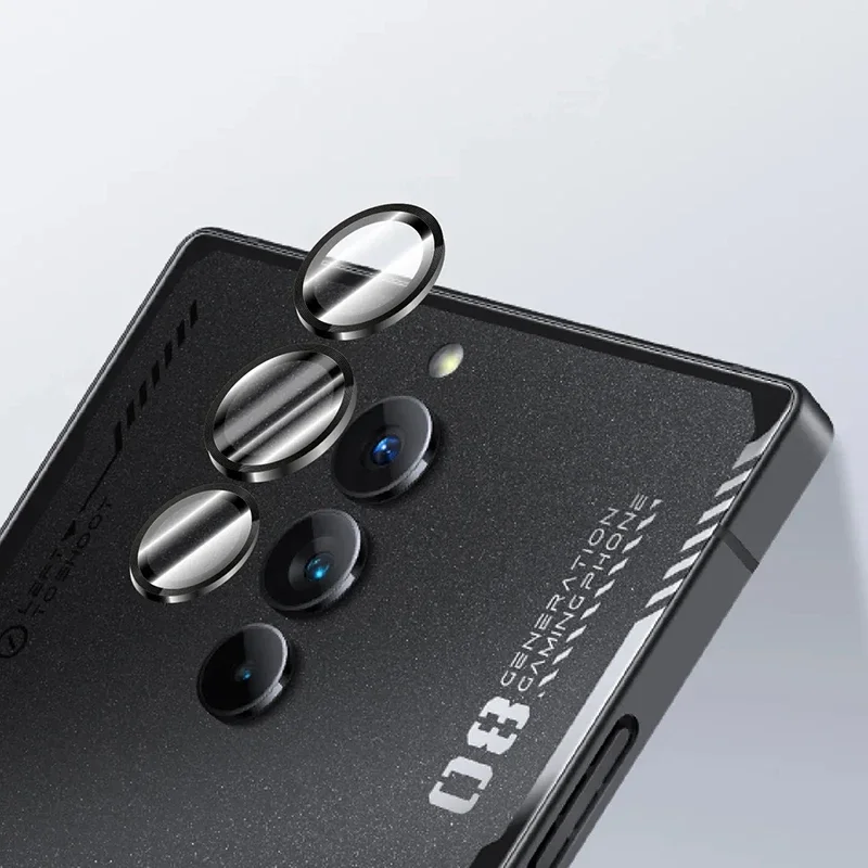 ل ZTE Nubia Red Magic 8 Pro Plus حامي عدسة الكاميرا سبائك الألومنيوم الزجاج المقسى RedMagic Magic8 8Pro حماية الفيلم