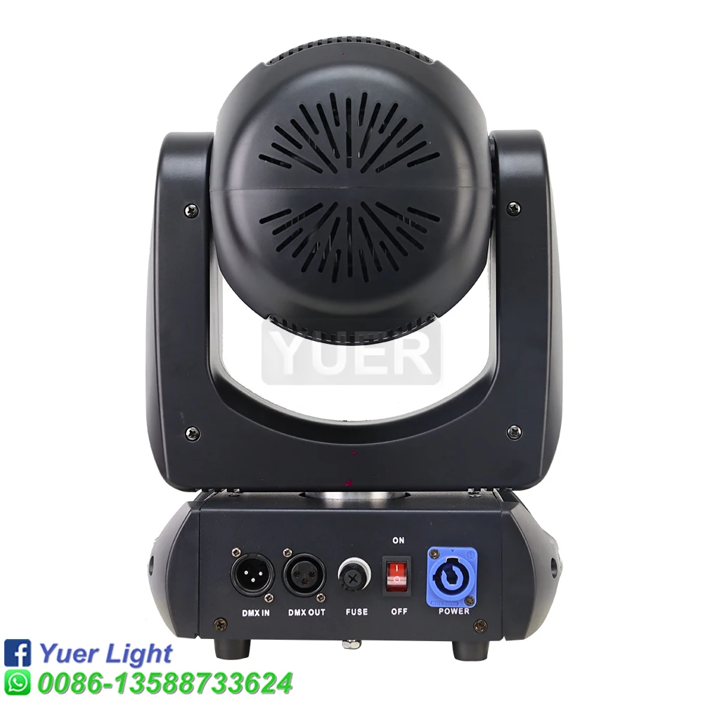 Imagem -03 - Led Beam Spot com Anel 3in Moving Head Light 18 Prismas Rotativas 200w Dmx Stage Effect Disco dj Wedding Club Pcs por Lote