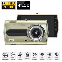 Car DVR 1080P Full HD Dash Cam Rear View Drive Video Recorder Night Vision Vehicle Black Box Dashcam Auto Camera Car Accessories