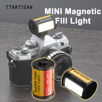 TTArtisan MINI LED Fill Light Video Light Magnetic Cold Shoe Cover Flash 3000k 4500k 6000k 95+ CPI Universal for sony nikon fuji