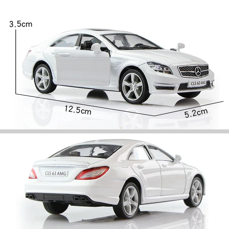 1:36 Mercedes Benz CLS C63 AMG High Simulation Diecast Model Cars Luxury Alloy Vehicle Model Car Collection Toy For Kid A57