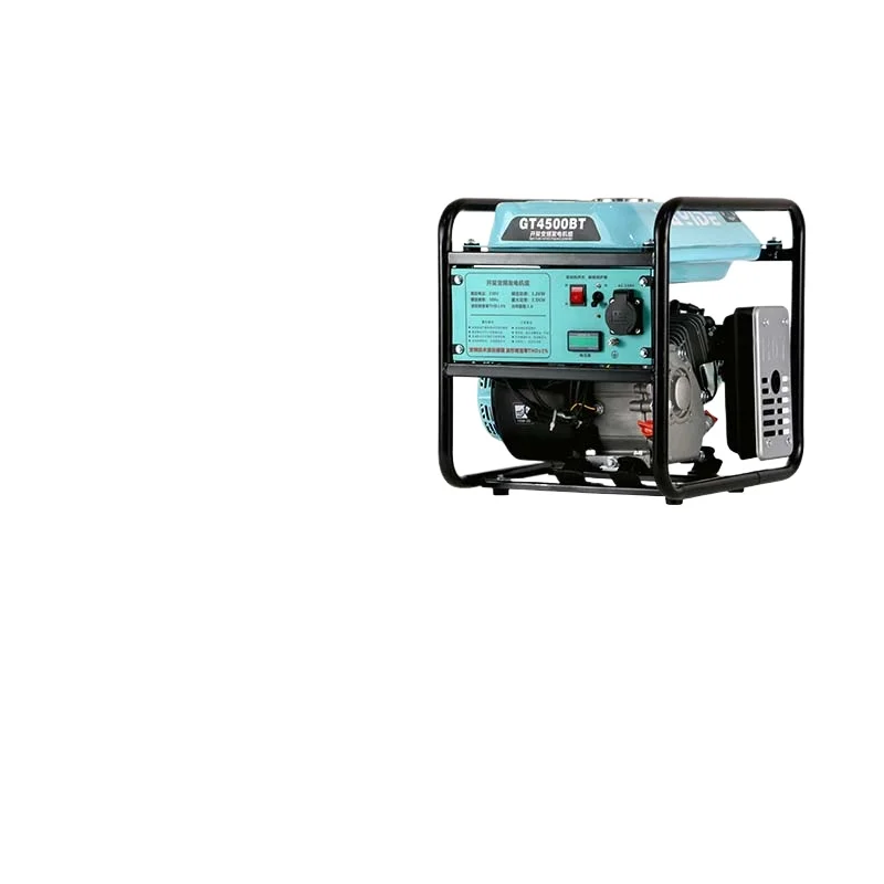 

Генератор 220 В небольшой бытовой 5,5 кВт обновленное преобразование частоты строительство открытый специальный