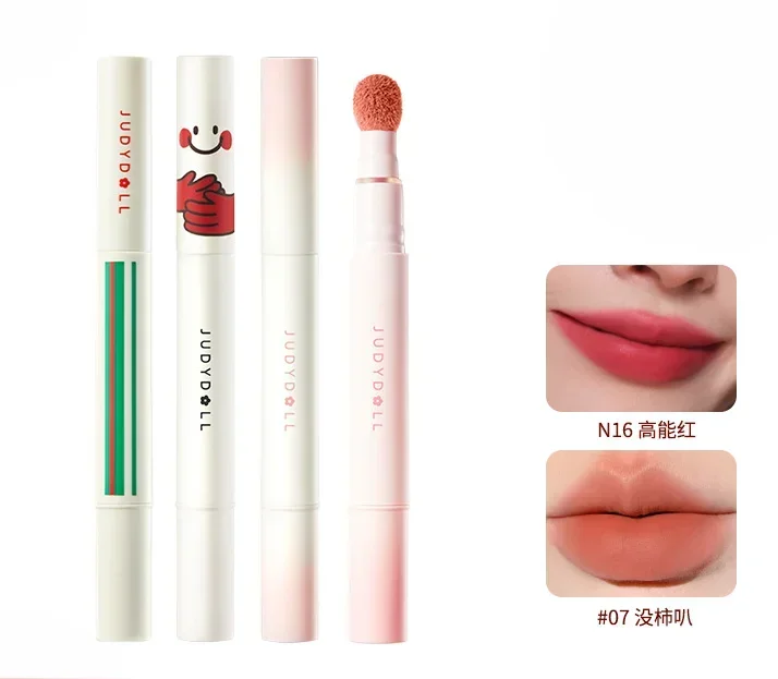 Judydoll sports series limited edition lip powder cream air cushion cream matte lip glaze lipstick