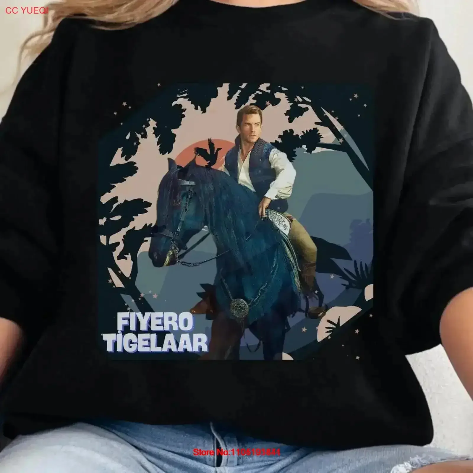 Limited Fiyero Tigelaar SweaT T Shirt Jonathan Bailey For Woman and Man vintage Washed Stretched Breathable streetwear vintage