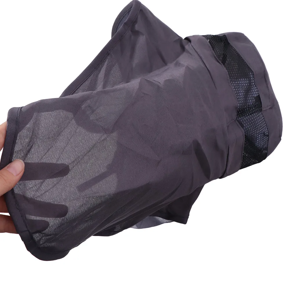 Casual Foldable Bee Mosquito Hat Insect Proof Wide Brim Net Cover Fisherman Hat Bucket Cap Sun Hat Sun Protection Hat Women