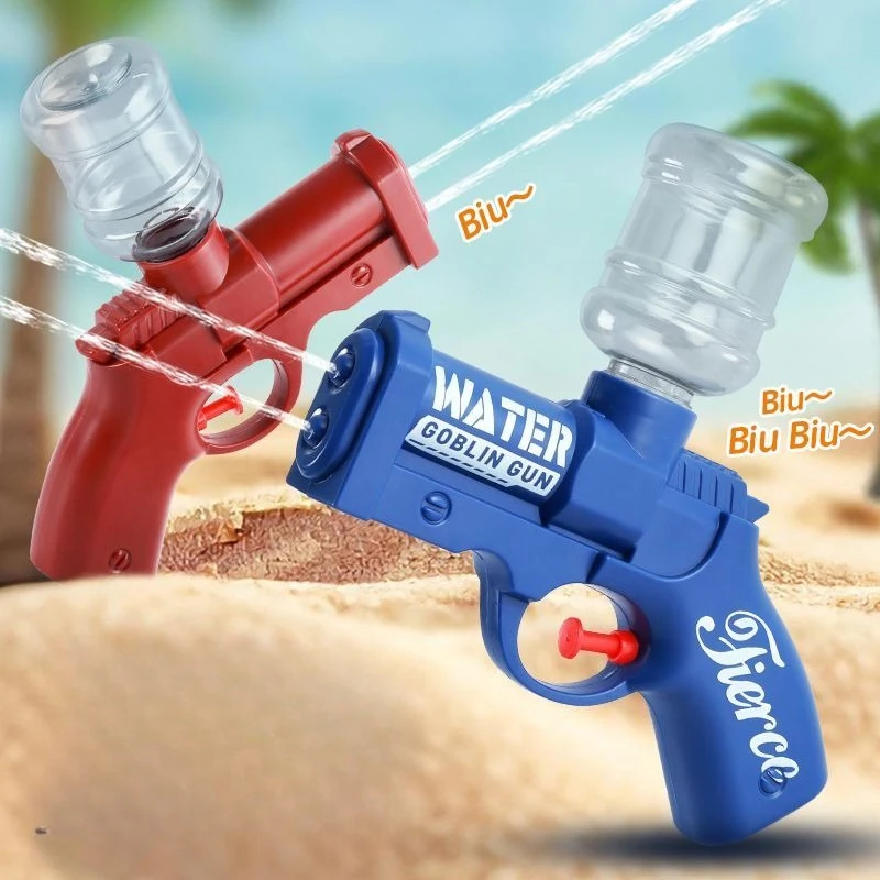Pistolet à eau à Double trou pour enfants, jouet de plage, jouets de bain interactif Parent-enfant, cadeau de noël et d'anniversaire