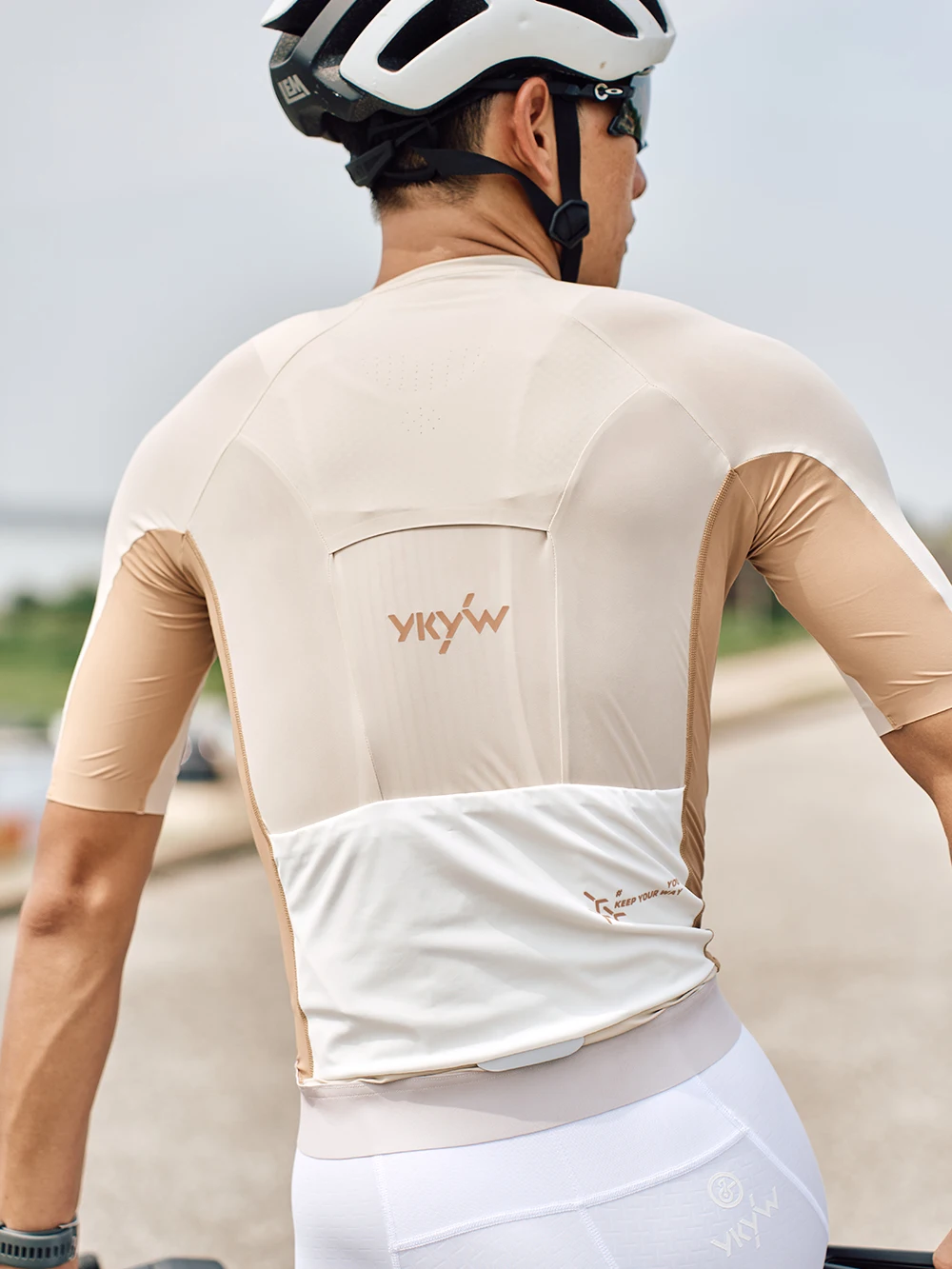 YKYW Anato-Racing Herren 3D Pro Rennradtrikot Atmungsaktiv Schnelltrocknend Kühlend Feuchtigkeitsableitend DuPont-Gewebe Rennrad MTB Shirt – Detail 3