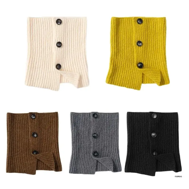 Cold Weather Neck Gaiter Knitted Neck Wrap for Shopping Casual Wear Shawl Wrap