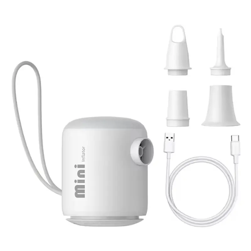 [HOT!A34R】 Wireless Mini Air Pump Portable Electric Inflator For Air Mattresses