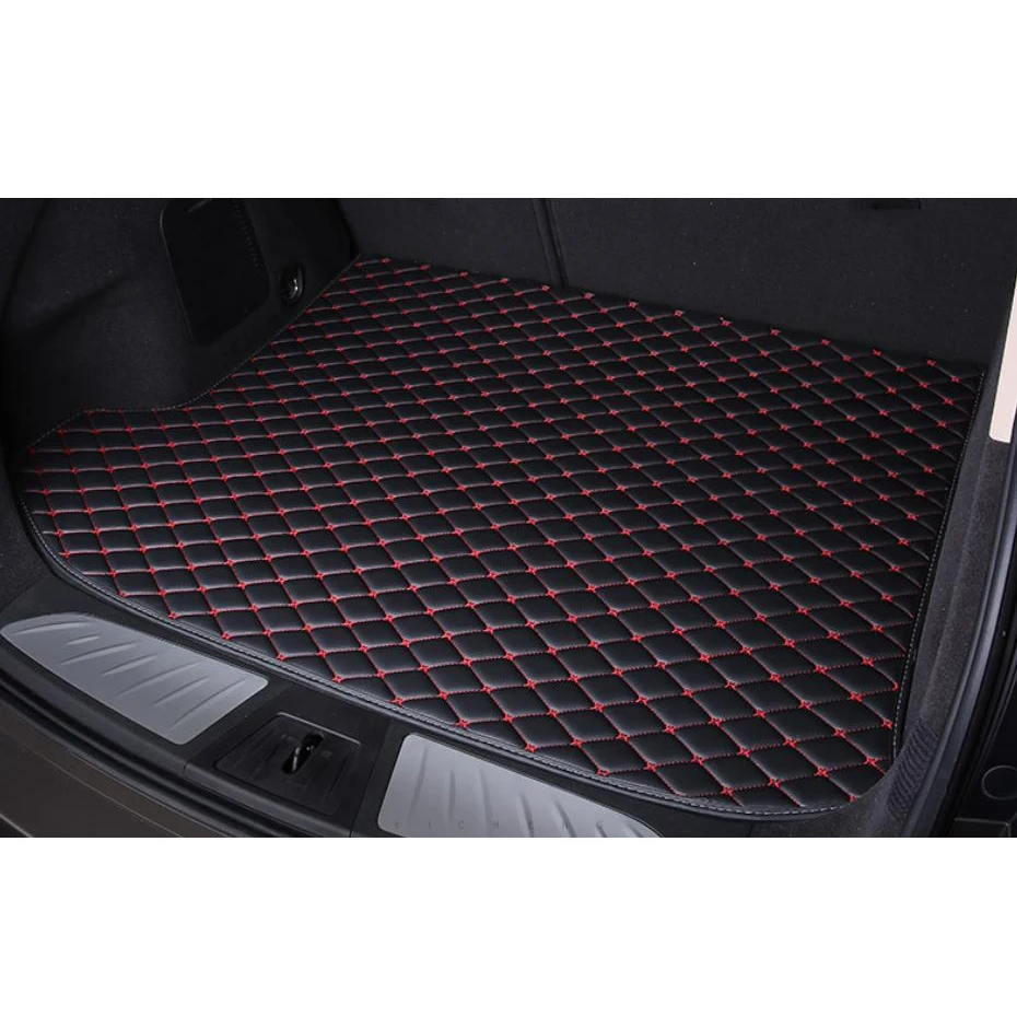 Leather Car Trunk Mat Cargo Liner Boot for Renault Koleos Samsung Qm6 Kadjar 2010 2016 2017 2018 2019 2020 2021 2022 Carpet