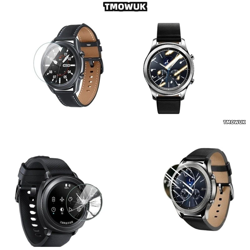 

HD Tempered Glass Screen Protector Film For Samsung Gear Sport Gear 2 3 4 zero Anti - Scratch 9H Hardness Smart Watch
