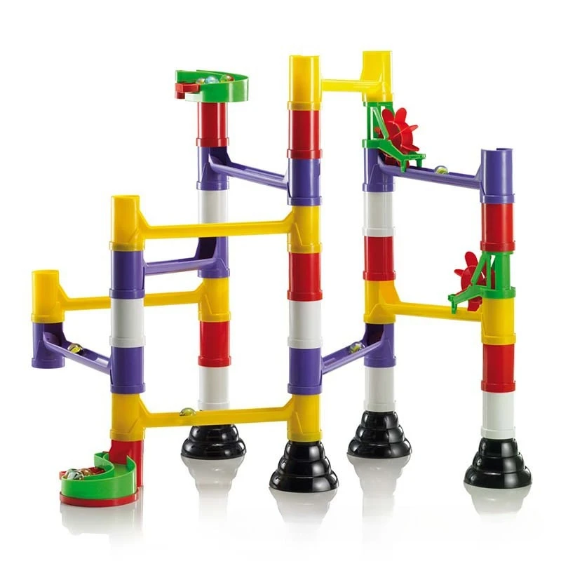 

Kindergarten educational science and education puzzle toy ball track pipe combination