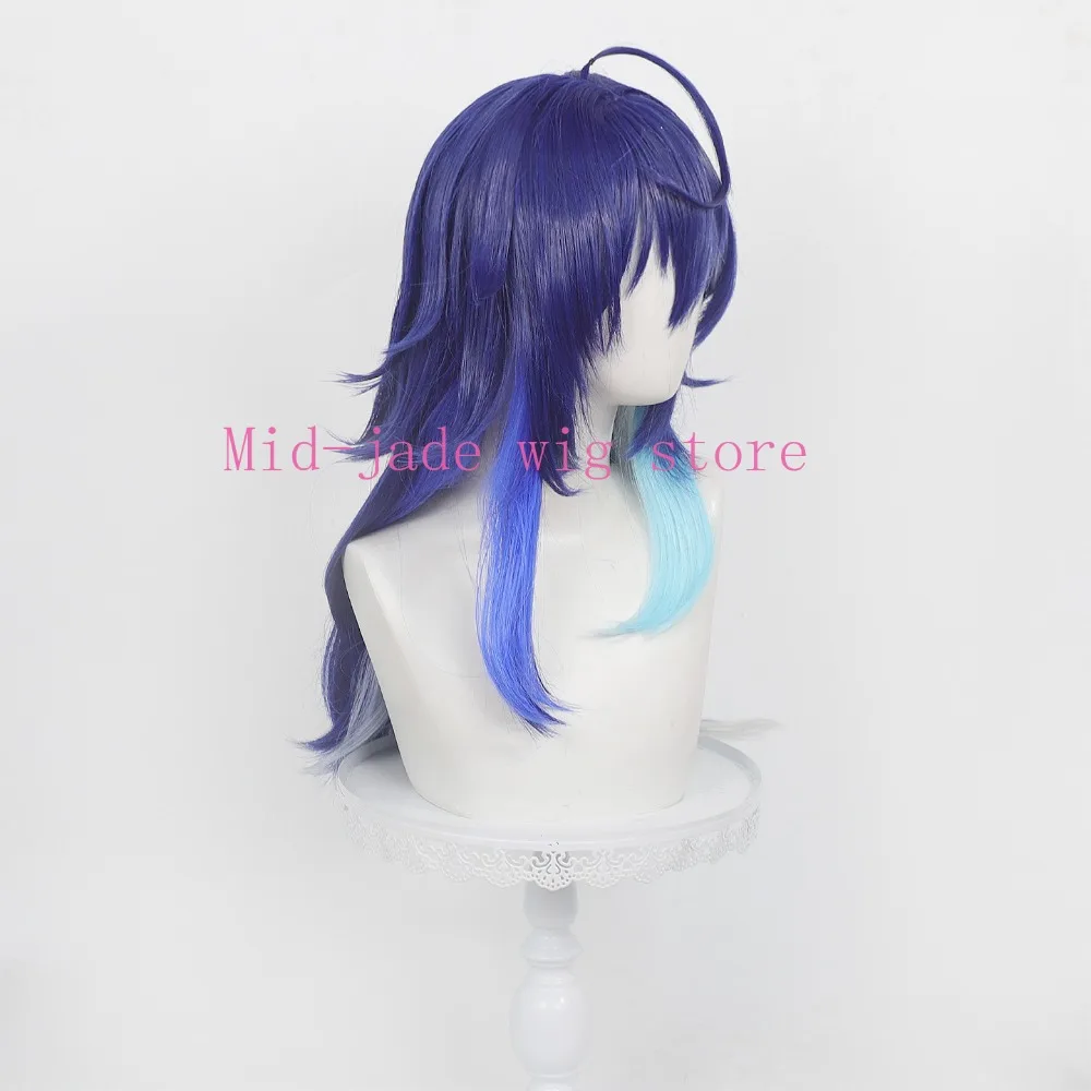 Genshin Impact Ororon Cosplay Wig Realistic Scalp Gradient Loose Hair for Halloween Game Festival and Photography