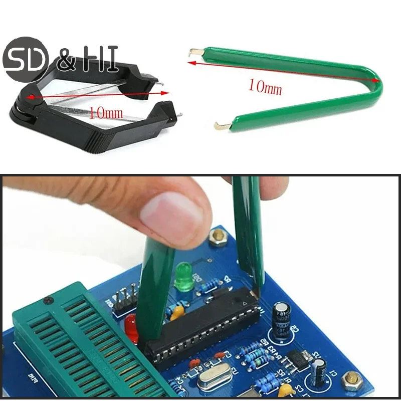 

U Type Ic Chip Extractor Machine Clip Voor Rom Extractie Removal Puller Repair Tool Dip Inkapseling Anti-Statische Extractie